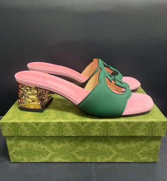 23ss brand women interlocking sandals shoes cut-out golden mid heel beach slide suede & leather slip on slippers ladies casual walking eu35-, Black
23ss brand women interlocking sandals shoes cut-out golden mid heel beach slide suede & leather slip on slippers ladies casual walking eu35-, Black