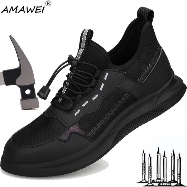 safety shoes amawei steel toe safety shoes men lightweight work sneakers puncture proof shoes coustruction wear resistant boots size 230720, Black;brown
safety shoes amawei steel toe safety shoes men lightweight work sneakers puncture proof shoes coustruction wear resistant boots size 230720, Black;brown