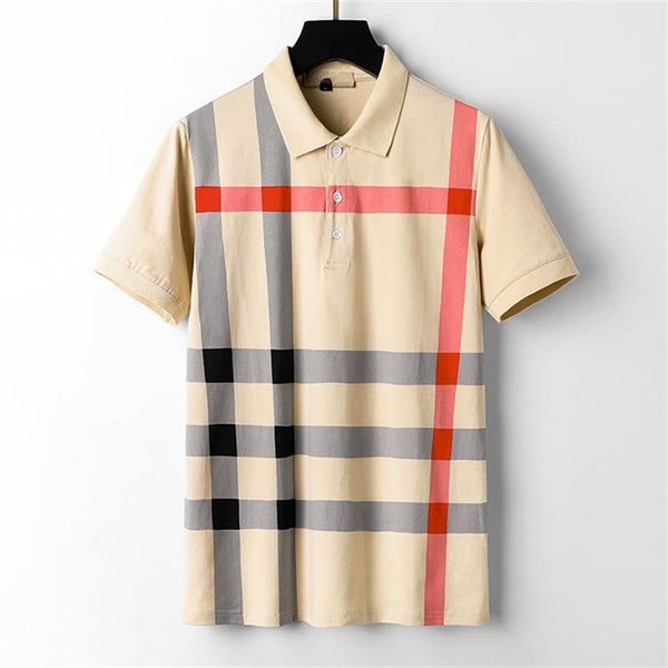 designer's new men's short-sleeved polo men's pure cotton t-shirt on the trend clothes anti-wrinkle breathable lapel commerci, White;black
designer's new men's short-sleeved polo men's pure cotton t-shirt on the trend clothes anti-wrinkle breathable lapel commerci, White;black