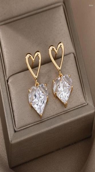 stud earrings luxury heart zircon for women girls korean fashion 2022 trend lover wedding band jewerly christmas gift9880443, Golden;silver
stud earrings luxury heart zircon for women girls korean fashion 2022 trend lover wedding band jewerly christmas gift9880443, Golden;silver