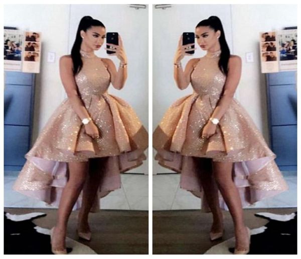 bling bling sequins rose gold high neck prom dresses 2020 short front long back sleeveless formal party evening gowns vestido2783797, Black
bling bling sequins rose gold high neck prom dresses 2020 short front long back sleeveless formal party evening gowns vestido2783797, Black