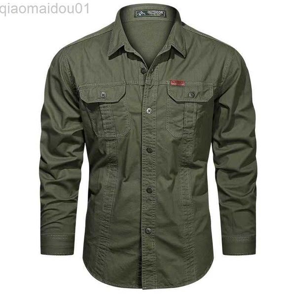 men's casual shirts fashion long sleeve tactical shirts men military patch cargo cotton clothing casual vintage tooling outdoor workwea, White;black
men's casual shirts fashion long sleeve tactical shirts men military patch cargo cotton clothing casual vintage tooling outdoor workwea, White;black