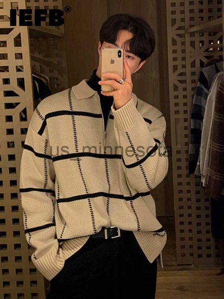 men's sweaters lapel plaid men's sweater autumn korean fashion loose fashion 2023 long sleeve male pullover casual temperament 9a5, White;black
men's sweaters lapel plaid men's sweater autumn korean fashion loose fashion 2023 long sleeve male pullover casual temperament 9a5, White;black
