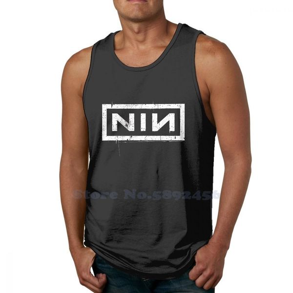 men' tank the nails distressed vest 100 cotton fashion sleeveless nin band indie youth concert live nine inch tour 230720, White;black
men' tank the nails distressed vest 100 cotton fashion sleeveless nin band indie youth concert live nine inch tour 230720, White;black