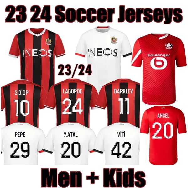 losc lille ogc nice fc soccer jerseys 4th 23 24 delort j.david burak 2023 2024 david dolberg kamara atal maillot de foot home away third men, Black;yellow
losc lille ogc nice fc soccer jerseys 4th 23 24 delort j.david burak 2023 2024 david dolberg kamara atal maillot de foot home away third men, Black;yellow