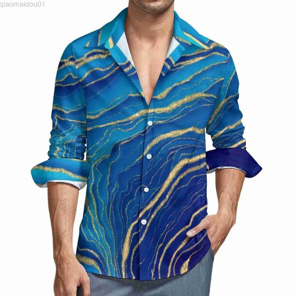 men's casual shirts liquid marble aesthetic casual shirt mens blue and gold shirt autumn retro blouses long sleeve design oversized l23, White;black
men's casual shirts liquid marble aesthetic casual shirt mens blue and gold shirt autumn retro blouses long sleeve design oversized l23, White;black
