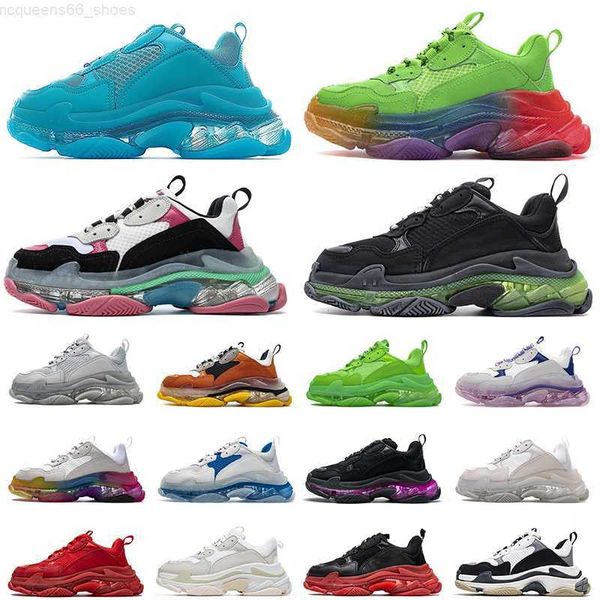 2021 fashion sneakers clear sole triple s casual dad shoes scarpe crystal bottoms men women platform 17fw paris vintage triple-s luxury desi, Black
2021 fashion sneakers clear sole triple s casual dad shoes scarpe crystal bottoms men women platform 17fw paris vintage triple-s luxury desi, Black