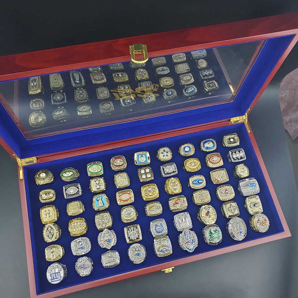 super bowl 54 ring set rugby championship ring 1966-2019 championship collection, Silver
super bowl 54 ring set rugby championship ring 1966-2019 championship collection, Silver