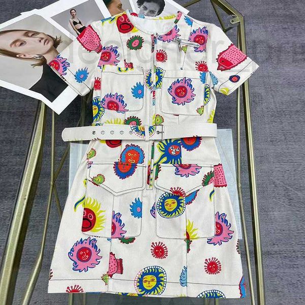 dresses designer 2023 summer new fashion sunflower pattern fun cartoon children's fun printed denim dress slim casual age-reducing belt, Black
dresses designer 2023 summer new fashion sunflower pattern fun cartoon children's fun printed denim dress slim casual age-reducing belt, Black
