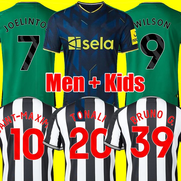 23 24 soccer jersey wood 2023 2024 bruno g. wilson shelvey almiro 2023 away black trippier football shirts maximin men kit kids equipments, Black;yellow
23 24 soccer jersey wood 2023 2024 bruno g. wilson shelvey almiro 2023 away black trippier football shirts maximin men kit kids equipments, Black;yellow