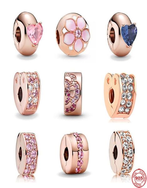 925 silver rose gold color pink blue heart solitaire clip diy charm fit charms bracelet diy women original beads jewelry1846198, Black
925 silver rose gold color pink blue heart solitaire clip diy charm fit charms bracelet diy women original beads jewelry1846198, Black
