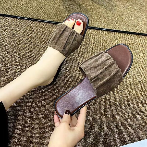 stylish flat slippers women outdoor everything beautiful casual fairy wind comfortable soft soled beach sandals, Black
stylish flat slippers women outdoor everything beautiful casual fairy wind comfortable soft soled beach sandals, Black