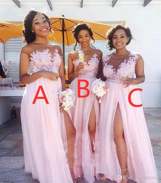 lace blush pink 2021 arrival a line bridesmaid dress jewel tulle appliques illusion sweetheart zipper chiffon split floorlength d2205188, White;pink
lace blush pink 2021 arrival a line bridesmaid dress jewel tulle appliques illusion sweetheart zipper chiffon split floorlength d2205188, White;pink