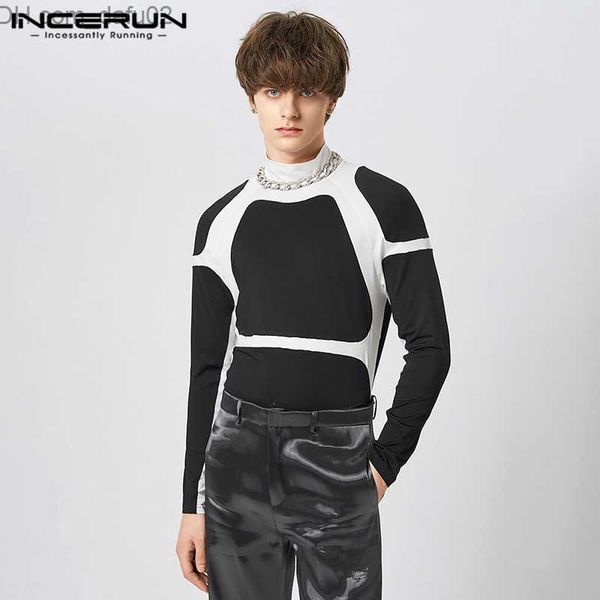 men's sweaters 2023 men's t-shirt patch neckline long sleeve casual catsuit casual men's clothing s-5xl z230721, White;black
men's sweaters 2023 men's t-shirt patch neckline long sleeve casual catsuit casual men's clothing s-5xl z230721, White;black