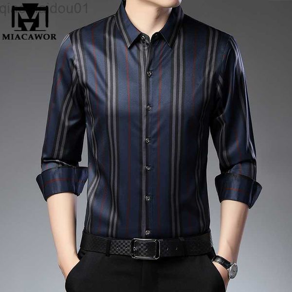 men's casual shirts new luxury silk shirts thin long sleeve striped dress shirts men korean casual slim fit camisa masculina c846 l2307, White;black
men's casual shirts new luxury silk shirts thin long sleeve striped dress shirts men korean casual slim fit camisa masculina c846 l2307, White;black