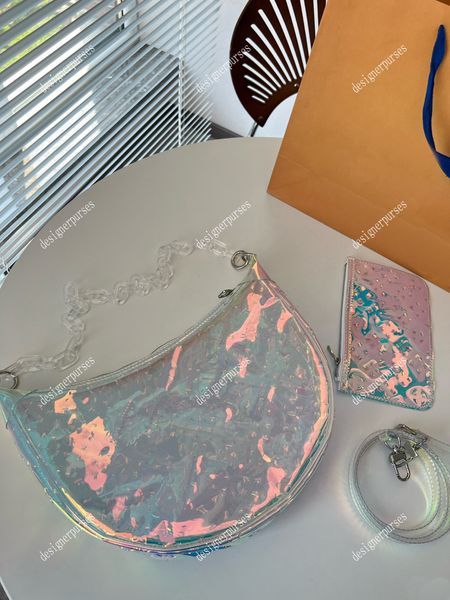 tz fashion women clear shoulder bags laser design transparent material prism cross body bag summer lady jelly bags colorful half moon bag pv
tz fashion women clear shoulder bags laser design transparent material prism cross body bag summer lady jelly bags colorful half moon bag pv