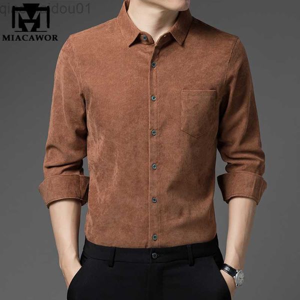 men's casual shirts miacawor brand vintage corduroy shirts men full sleeve classic solid color camisa masculina casual men clothing c89, White;black
men's casual shirts miacawor brand vintage corduroy shirts men full sleeve classic solid color camisa masculina casual men clothing c89, White;black