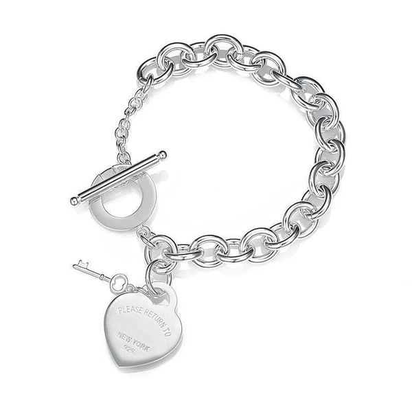 elling tiffay bracelet women's thick chain fashion luxury high grade charm handicrafts, Black
elling tiffay bracelet women's thick chain fashion luxury high grade charm handicrafts, Black