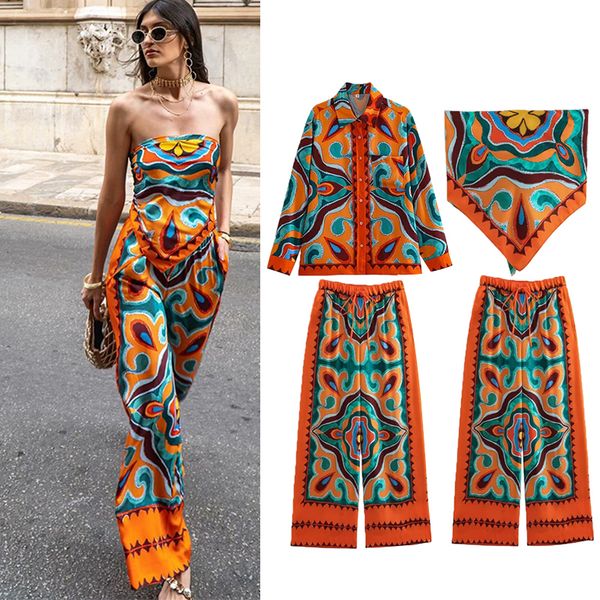 womens two piece pants traf 2piece pants set summer womens fashion printed suspenders elastic waist womens suits chic elegant holiday set 23, White
womens two piece pants traf 2piece pants set summer womens fashion printed suspenders elastic waist womens suits chic elegant holiday set 23, White