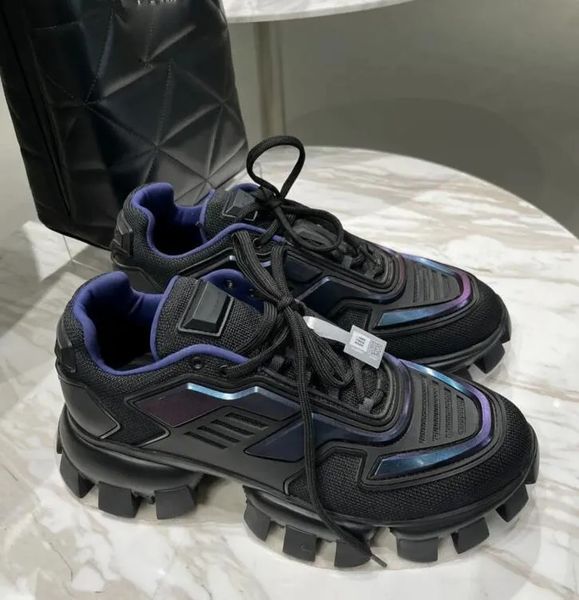 fashion brand men's sports shoes cloudbust thunder sneakers men knit fabric technical eyestay casual walking light mesh outdoor runner, Black
fashion brand men's sports shoes cloudbust thunder sneakers men knit fabric technical eyestay casual walking light mesh outdoor runner, Black