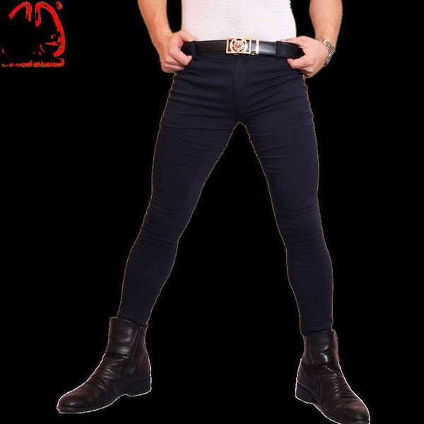 men tights fashion jeans elastic pencil pants casual soft comfortble tight trousers erotic lingerie club gay wear plus size, Black
men tights fashion jeans elastic pencil pants casual soft comfortble tight trousers erotic lingerie club gay wear plus size, Black