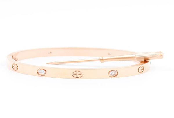 cuff love bracelets rose gold never fade 1522 size with dust bag with screwdriver luxury brand gift for girlfriend co6989297, White
cuff love bracelets rose gold never fade 1522 size with dust bag with screwdriver luxury brand gift for girlfriend co6989297, White