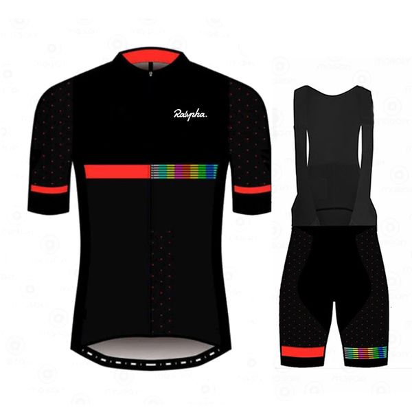 Image of Cycling Jersey Sets Raphaful Team Men&#039;s Racing Cycling Suits Tops Triathlon Pro Bike Wear Quick Dry Jersey Ropa Ciclismo Cycling Clothing Sets 230720