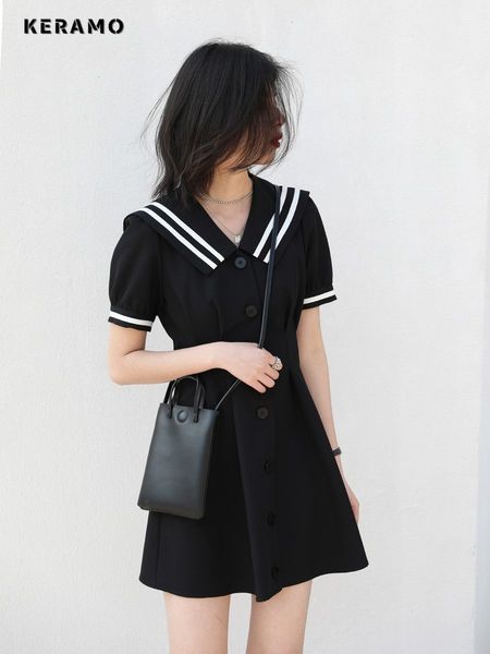 basic casual dresses preppy style all match patchwork sailor collar mini 2023 summer women s puff sleeve y2k harajuku ulzzang a line dress 2, Black;gray
basic casual dresses preppy style all match patchwork sailor collar mini 2023 summer women s puff sleeve y2k harajuku ulzzang a line dress 2, Black;gray