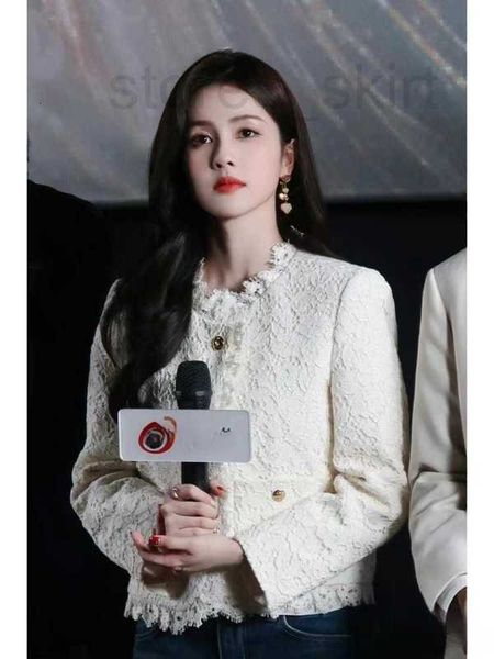 women's jackets designer white deer 2023 spring and autumn triumphal arch flower hollow panel lace jacket short coat for women 06r4, Black;brown
women's jackets designer white deer 2023 spring and autumn triumphal arch flower hollow panel lace jacket short coat for women 06r4, Black;brown