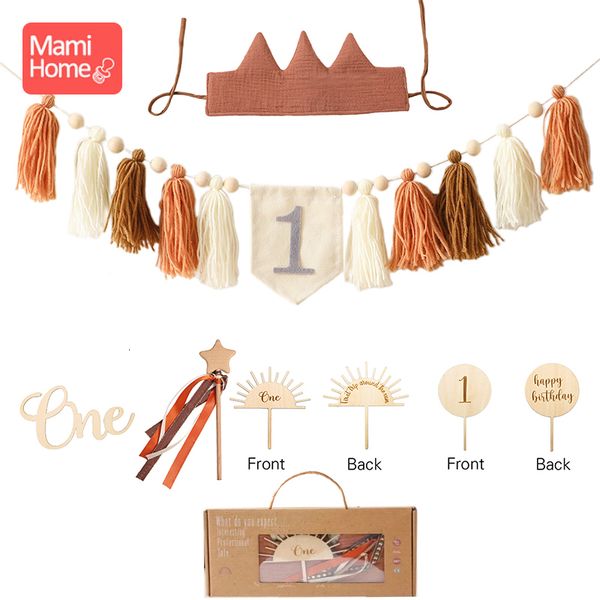 gift sets baby dining chair tassel banner cake er 1st birthday hat for kids baby birthday party decoration pography props toy 230720
gift sets baby dining chair tassel banner cake er 1st birthday hat for kids baby birthday party decoration pography props toy 230720