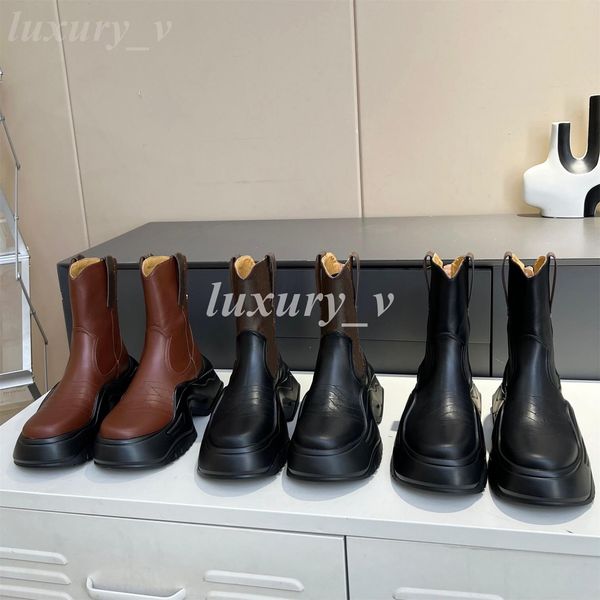 2.0 platform boots designer lace-up boot women ankle boots genuine leather boots thick bottom chelsea boots black brown desert booties
2.0 platform boots designer lace-up boot women ankle boots genuine leather boots thick bottom chelsea boots black brown desert booties