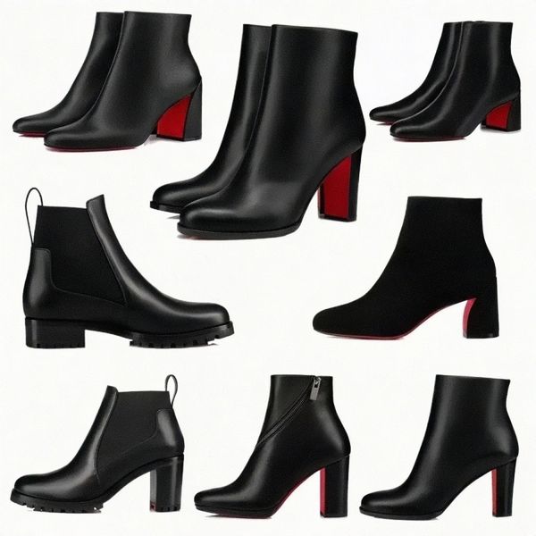 designer boots trend women's patent leather low heeled short boots women's high heels pumps turela shoes, Black
designer boots trend women's patent leather low heeled short boots women's high heels pumps turela shoes, Black