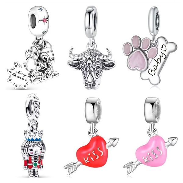 fits pandora bracelets 20pcs cartoon dog paw print heart cupid love arrow charms beads silver charms bead for women diy european necklace je, Black
fits pandora bracelets 20pcs cartoon dog paw print heart cupid love arrow charms beads silver charms bead for women diy european necklace je, Black