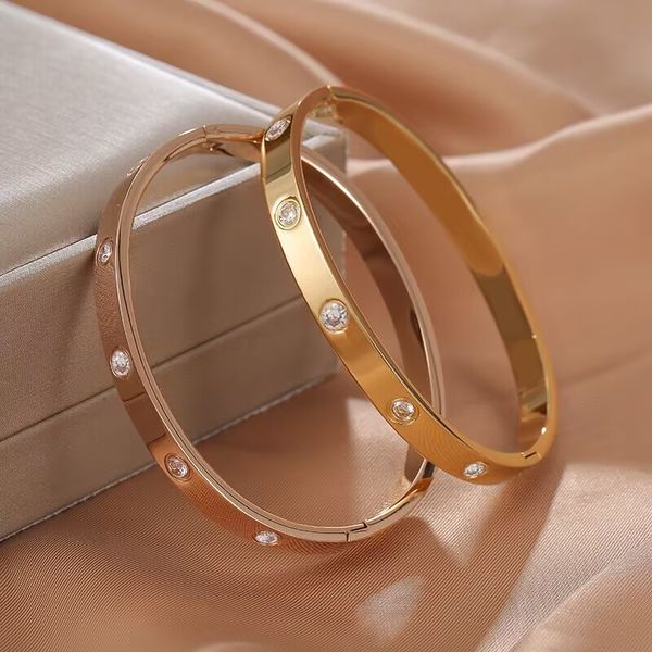 6mm titanium steel designer thin bracelet women men love 4cz bracelet bangles silver rose gold screw screwdriver nail bangle bracelet couple, Black
6mm titanium steel designer thin bracelet women men love 4cz bracelet bangles silver rose gold screw screwdriver nail bangle bracelet couple, Black