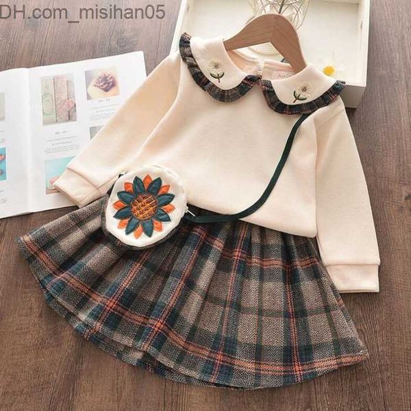 clothing sets new girls winter clothes 2020 baby girl cute dress long-sleeve knitted pullover + dress bow tie 2pcs children knitwear suit z2, White
clothing sets new girls winter clothes 2020 baby girl cute dress long-sleeve knitted pullover + dress bow tie 2pcs children knitwear suit z2, White