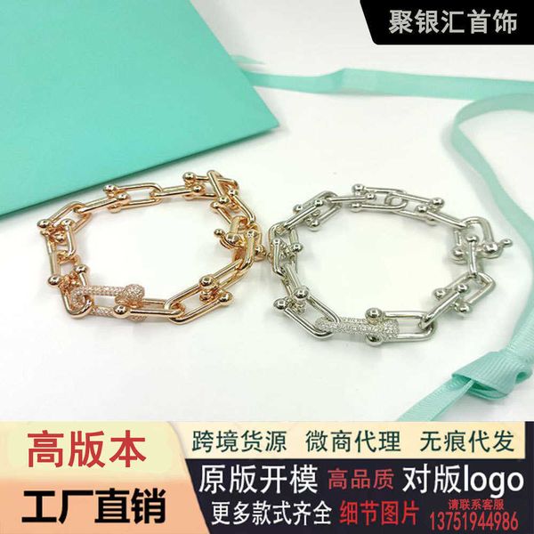 elling tiffay tiffv gold material fashion commuting high grade u-shaped horseshoe bracelet s925 silver, Black
elling tiffay tiffv gold material fashion commuting high grade u-shaped horseshoe bracelet s925 silver, Black