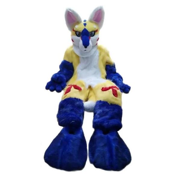 husky fox fursuit mascot costume long fur fur wolf outfit yellow blue fake, Red;yellow
husky fox fursuit mascot costume long fur fur wolf outfit yellow blue fake, Red;yellow