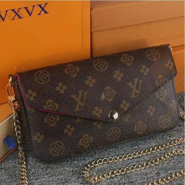 3pcs set women classic luxury designer handbag pochette felicie bag genuine leather shoulder clutch tote messenger louise purse vutton cross
3pcs set women classic luxury designer handbag pochette felicie bag genuine leather shoulder clutch tote messenger louise purse vutton cross