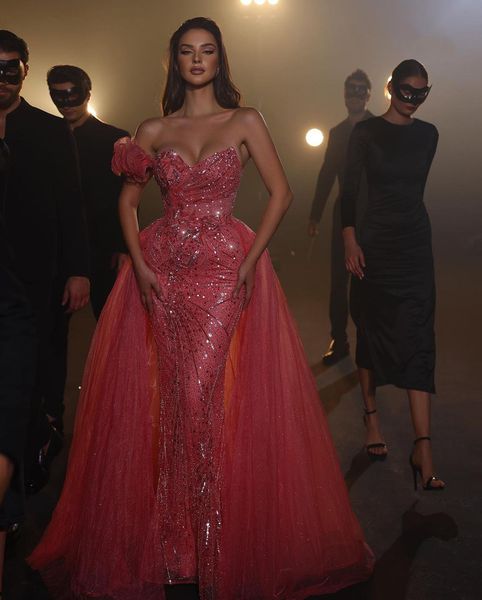 pink mermaid evening dresses sleeveless v neck one strap appliques beads floor length detachable train plus size prom formal dress gowns plu, Black;red
pink mermaid evening dresses sleeveless v neck one strap appliques beads floor length detachable train plus size prom formal dress gowns plu, Black;red