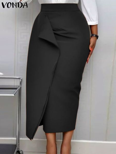 skirts vonda elegant oversizedskirt 2023 fashion women high waist solid pleated midi casual party package hip bodycon 230720, Black
skirts vonda elegant oversizedskirt 2023 fashion women high waist solid pleated midi casual party package hip bodycon 230720, Black