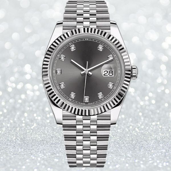 aaa mens 36 41mm all stainless steel strap glow 31 28mm quartz womens watch couple style classic mechanical waterproof watches luxury, Slivery;brown
aaa mens 36 41mm all stainless steel strap glow 31 28mm quartz womens watch couple style classic mechanical waterproof watches luxury, Slivery;brown