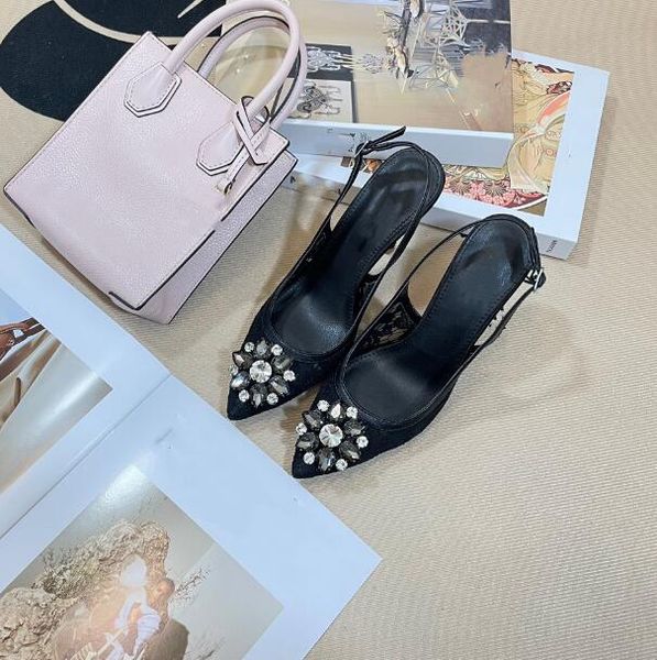 luxury brand designer woman classics gem pearl canvas high heels summer outdoors fashion wedding sandal lady high-quality beach dress slippe, Black
luxury brand designer woman classics gem pearl canvas high heels summer outdoors fashion wedding sandal lady high-quality beach dress slippe, Black
