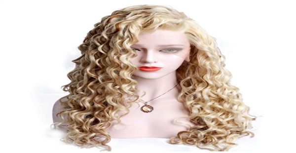parting blonde loose curly synthetic lace front wigs mixed color hand tied long wig 180 density heat resistant fiber for whi5325299, Black
parting blonde loose curly synthetic lace front wigs mixed color hand tied long wig 180 density heat resistant fiber for whi5325299, Black