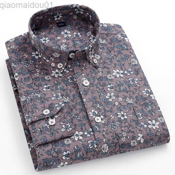 men's casual shirts men's fashion printed long sleeve oxford cotton shirt single patch pocket comfortable standard-fit button-down, White;black
men's casual shirts men's fashion printed long sleeve oxford cotton shirt single patch pocket comfortable standard-fit button-down, White;black