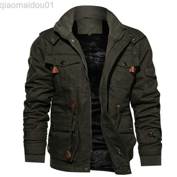 men's jackets men winter jackets military coats multi-pocket cargo jackets male cotton casual winter coats warm parkas size 6xl l230721, Black;brown
men's jackets men winter jackets military coats multi-pocket cargo jackets male cotton casual winter coats warm parkas size 6xl l230721, Black;brown
