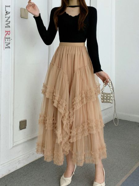 skirts lanmrem ruffles mesh skirt for women high elastic waist solid color layers aline summer fashion clothing 2la2166 230720, Black
skirts lanmrem ruffles mesh skirt for women high elastic waist solid color layers aline summer fashion clothing 2la2166 230720, Black