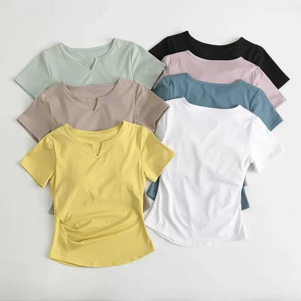 summer tee chest pad yoga clothes women v neck comfortable elastic fitness running short sleeve sports tight gym spring summer lll-uuu
summer tee chest pad yoga clothes women v neck comfortable elastic fitness running short sleeve sports tight gym spring summer lll-uuu