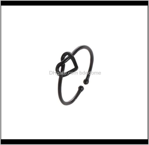 band wedding heart rose gold rings engagement black color stainless steel open ring fashion bijoux for women jewelry drop delivery4402401, Silver
band wedding heart rose gold rings engagement black color stainless steel open ring fashion bijoux for women jewelry drop delivery4402401, Silver