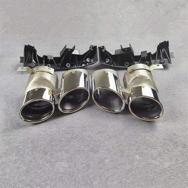 one set car stainless steel exhaust system pipe with brackets for a-udi q8 sport style modified sq8 rear diffuser351a
one set car stainless steel exhaust system pipe with brackets for a-udi q8 sport style modified sq8 rear diffuser351a