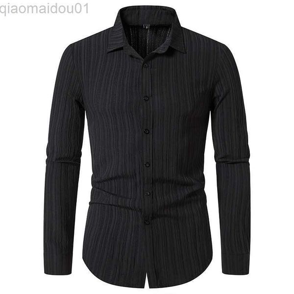 men's casual shirts mens casual long sleeve button down dress shirts stylish wave striped cotton linen shirt men working business casua, White;black
men's casual shirts mens casual long sleeve button down dress shirts stylish wave striped cotton linen shirt men working business casua, White;black